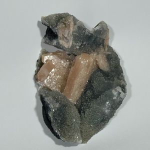 MOVING SALE! Peach Stilbite on Chalcedony